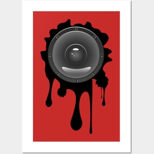 Grunge Audio Speaker Posters and Art